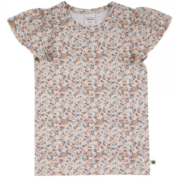 Fred’s World - Mini Butterfly Short Sleeve T in Cream Floral