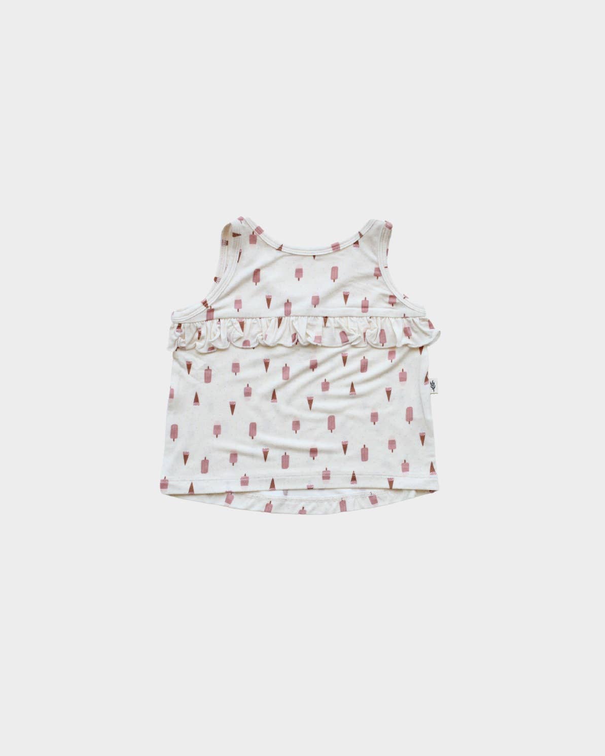 babysprouts clothing company - S23 D2: Girl's Ruffle Tank in Summer Treats - kennethodaniel