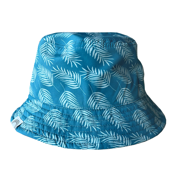 Emerson and Friends - Palms in Paradise Summer UV Protection Bamboo Bucket Hat - kennethodaniel