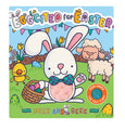Little Hippo Books - Peek and Seek - Eggcited For Easter - Children's Sensory Touch and Feel Board Book with Felt Flaps