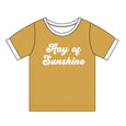 Emerson and Friends - Ray of Sunshine Bamboo Terry Ringer Toddler Kids T-Shirt - kennethodaniel