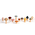 bug + bean kids - Wood + Silicone Mushroom Sorting Set