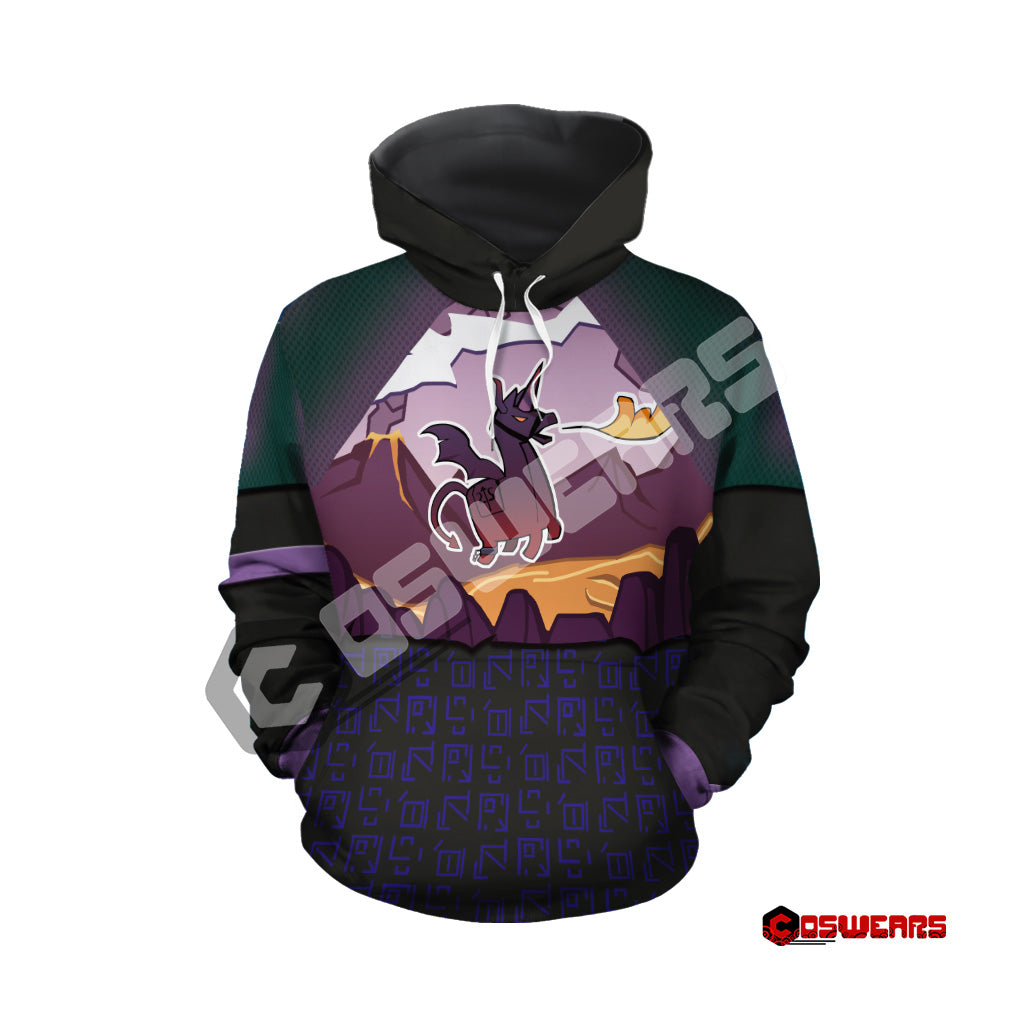 Dark Bomber Shirt Fortnite Fortnite Dark Bomber Pullover Hoodie Coswears Cosplay Apparel Hub