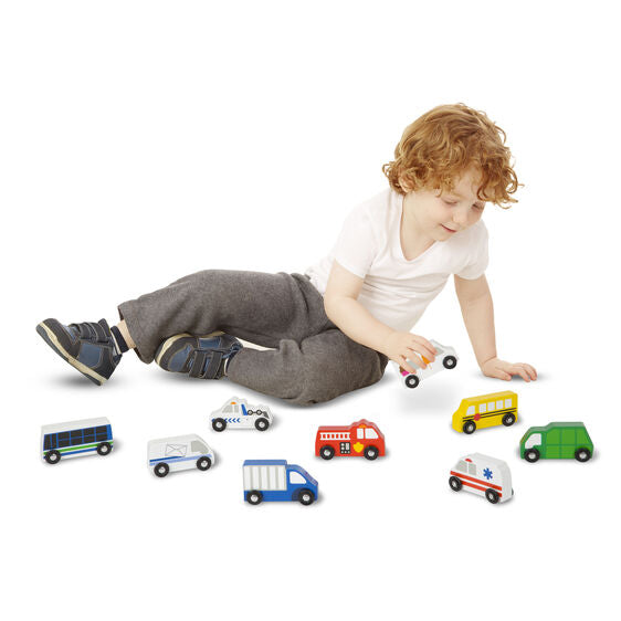 melissa and doug town vehicles