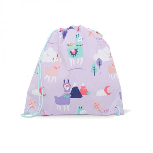 Penny Drawstring Bag - Loopy Llama