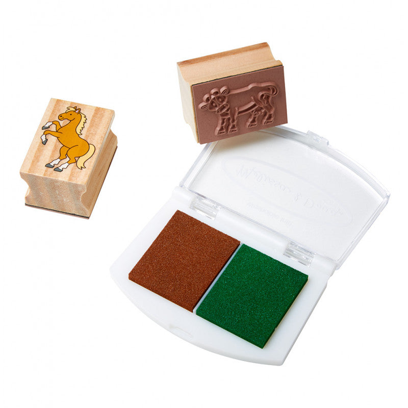 melissa and doug stamp a scene farm