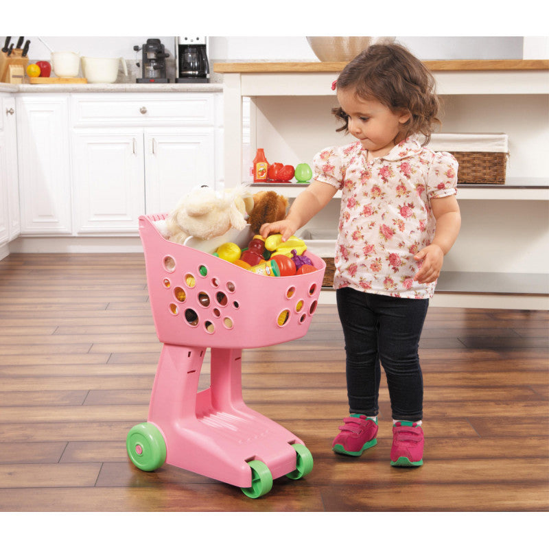 little tikes shopping trolley pink