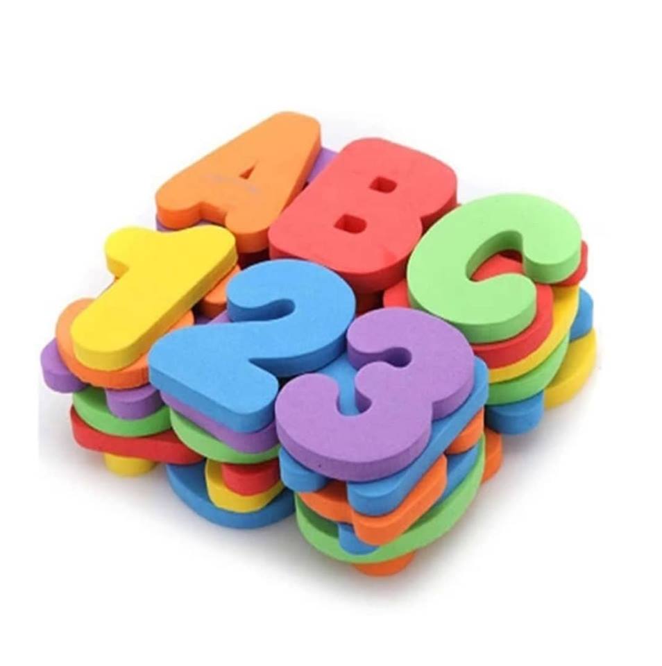 Munchkin Bath Floating Foam Letters & Numbers