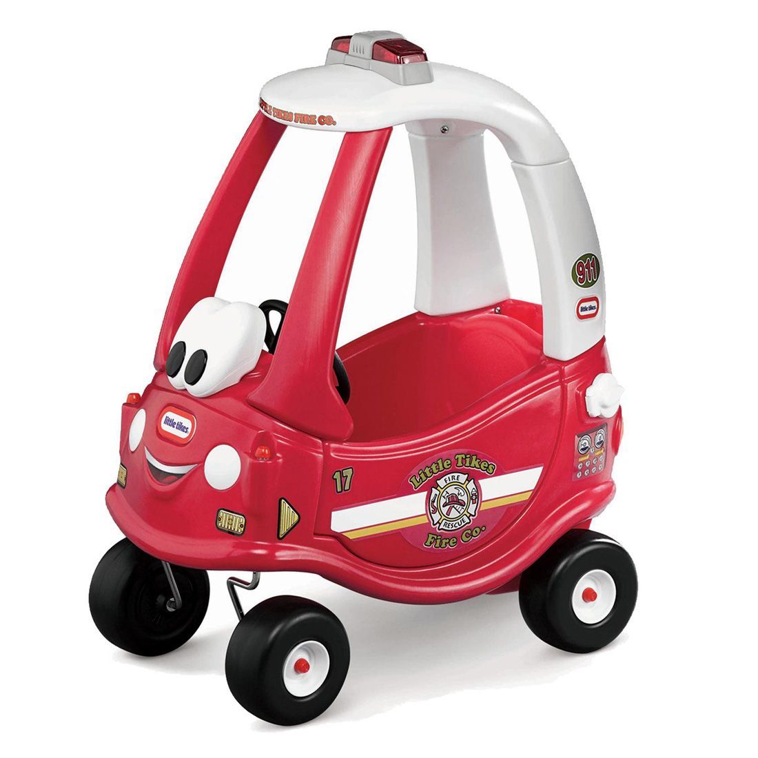 little tikes cozy coupe fire truck