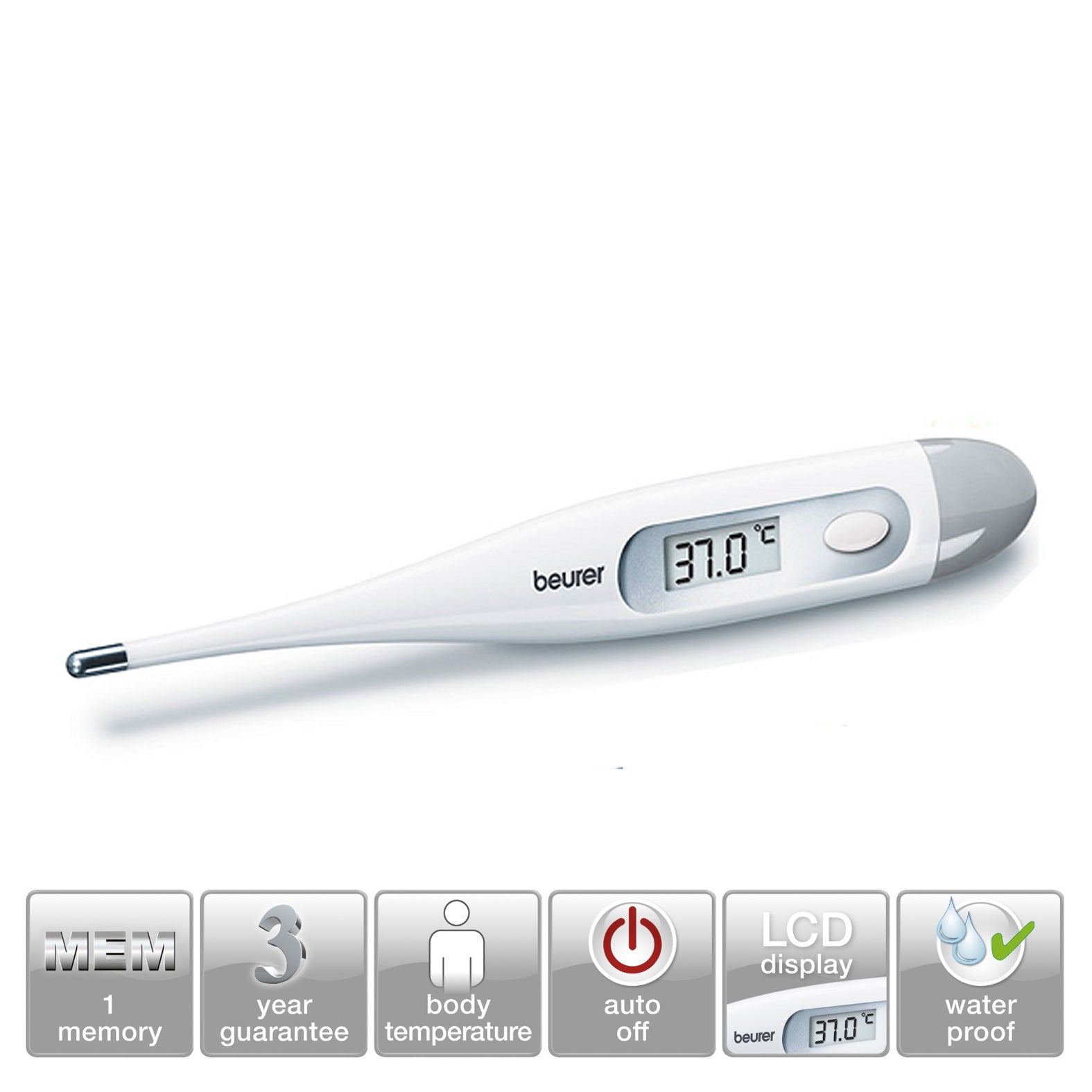 Beurer LCD display Fast Thermometer