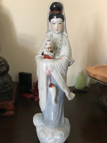 Fertility Guan Yin Statue