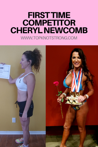 First Time Competitor Cheryl Newcomb