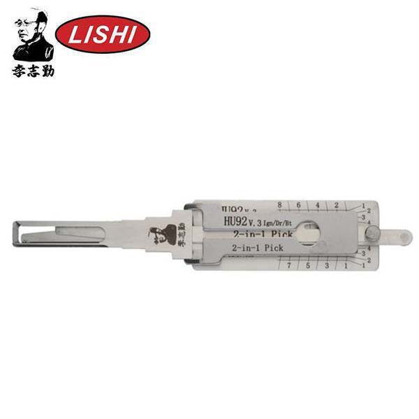 LISHI HU92 V.3 2 In 1 Auto and Decoder Lock Plug Reader Car Hand Tool Sets 
