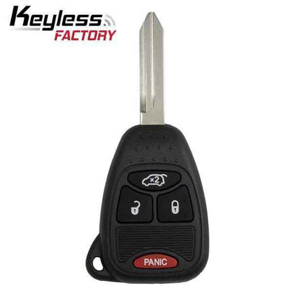 FCC ID: OHT692427AA, OHT692714AA OEM Electronic 4-Button Remote Head Key Fob Compatible With Jeep 