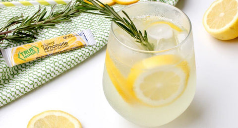 Rosemary Lemonade (Virgin or Boozy) 