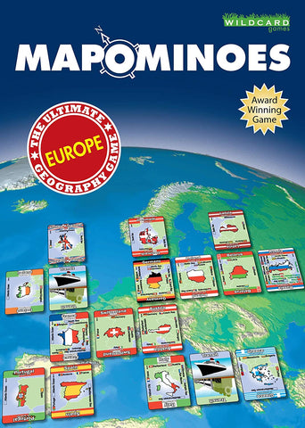 Mapominoes campervan card game for travel