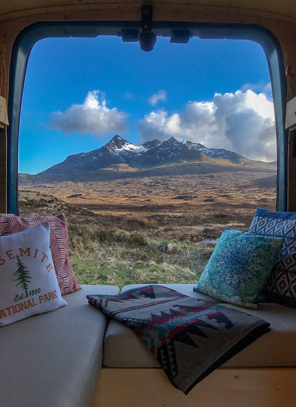 wild camping in Scotland 