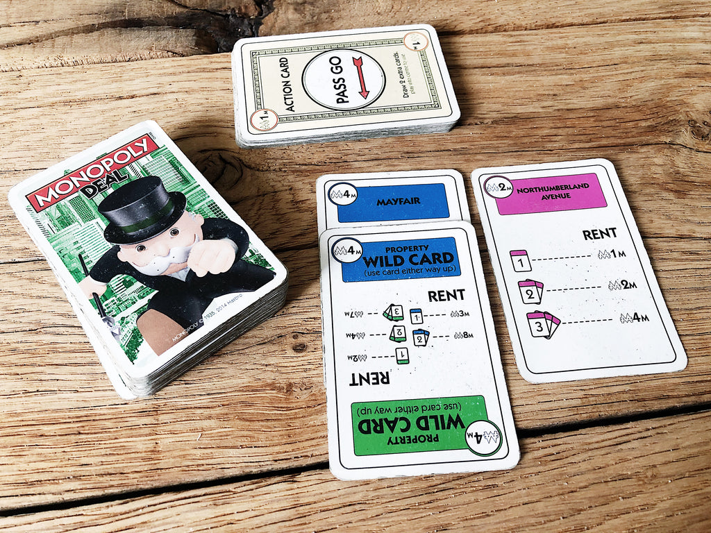 Monopoly deal campervan game