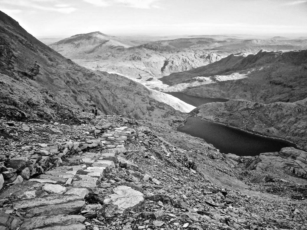 The pyg track up snowdon