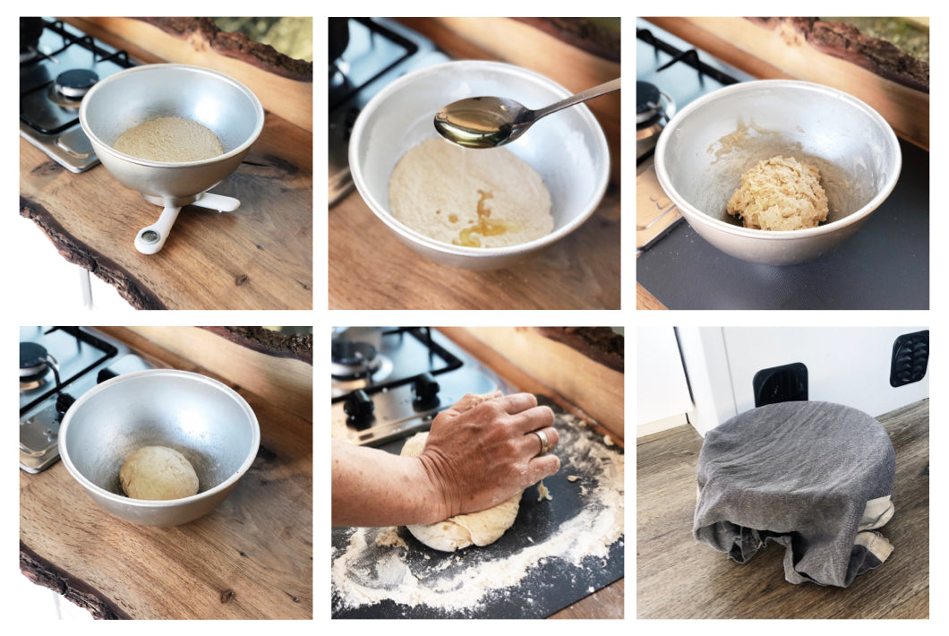 Pan Pizza recipe dough method