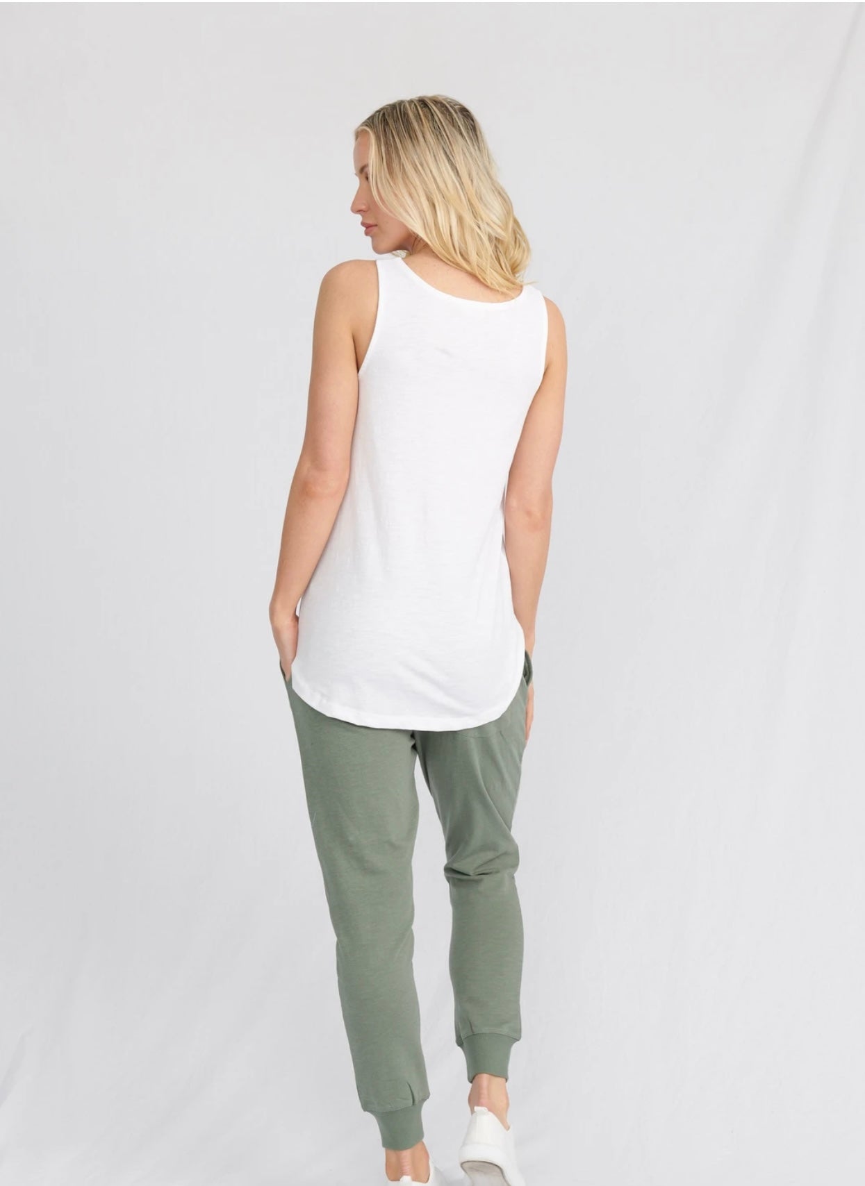 LULU Organic II Miami Tank / white
