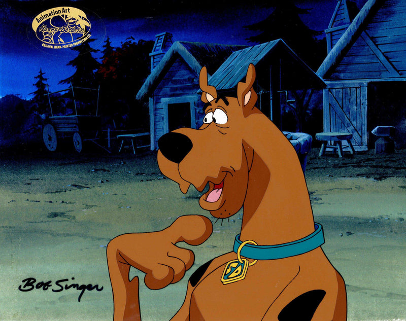 Scooby Doo Original Production Cel Scooby Doo Choice Fine Art 