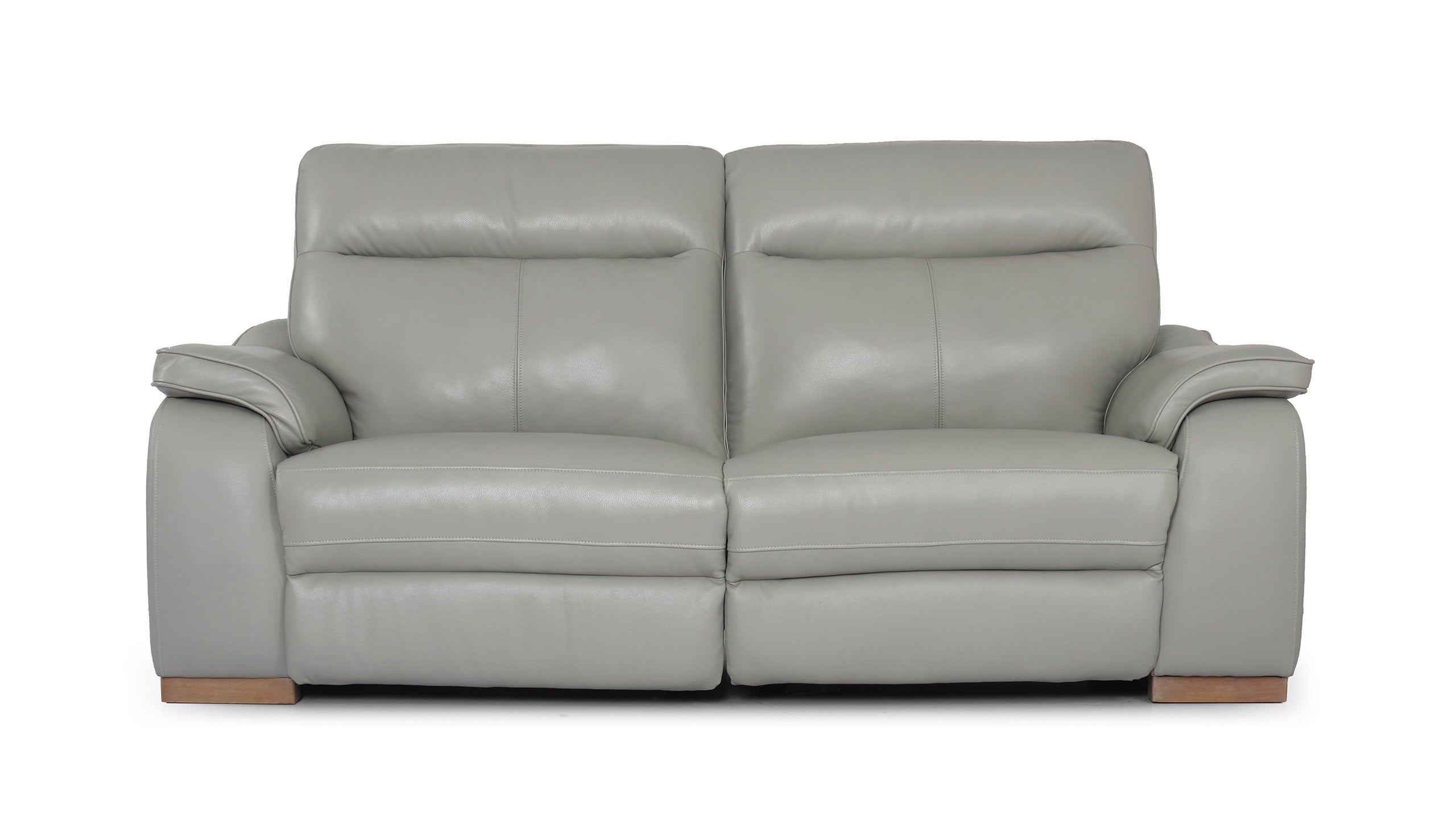 Sophia 3 Seater Manual Recliner Sofa in Leather