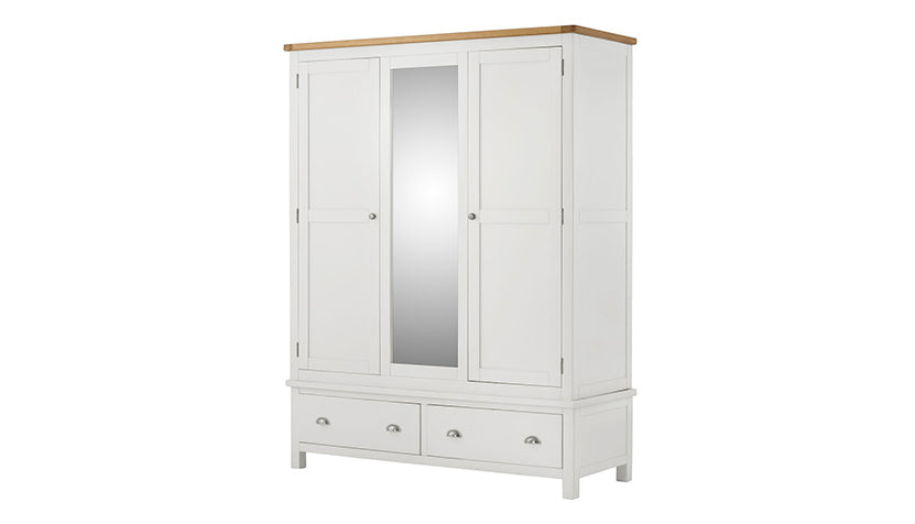 Arlington Two Tone 3 Door Wardrobe