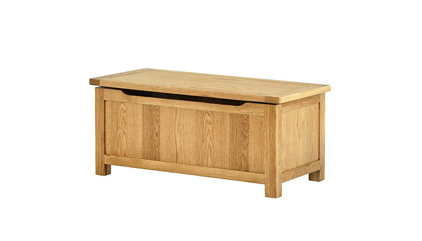 Arlington Oak Blanket Box