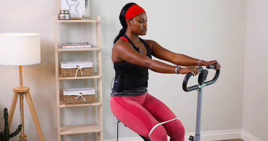 woman squats lower body 