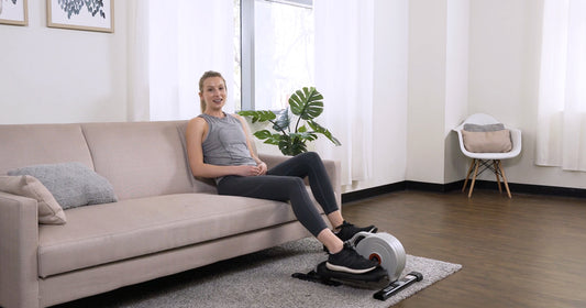 Endurance Interval Pyramid Under Desk Elliptical Workout for Beginners