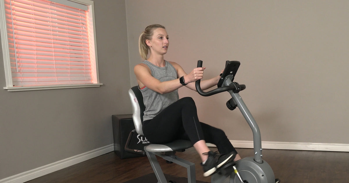 recumbent bike hiit workout