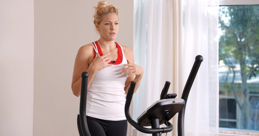 25 Minute Intermediate Full Body Elliptical Class    