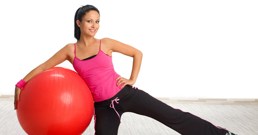 5 Stretches Using Aerobic Ball