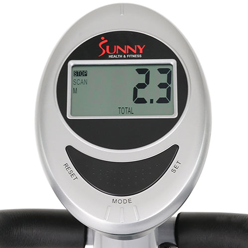 DIGITAL MONITOR | Easy to use monitor tracks time, speed, distance, calorie and pulse. Scan mode helps to track all fitness goals.