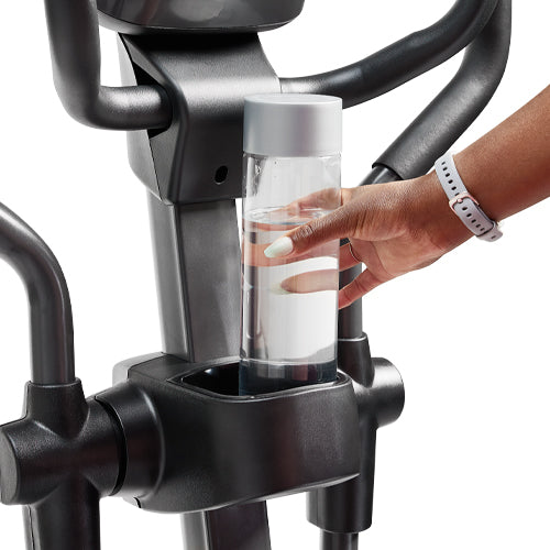 BOTTLE HOLDER | Bottle holder keeps your favorite beverage within arm's length! No need to stop to sip...simply reach down and grab.