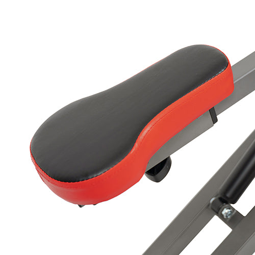COMFORT | The cushioned seat features a thick padding for those long marathon squatting sessions. Seat dimensions: 11.5L x 7W x 2H in.