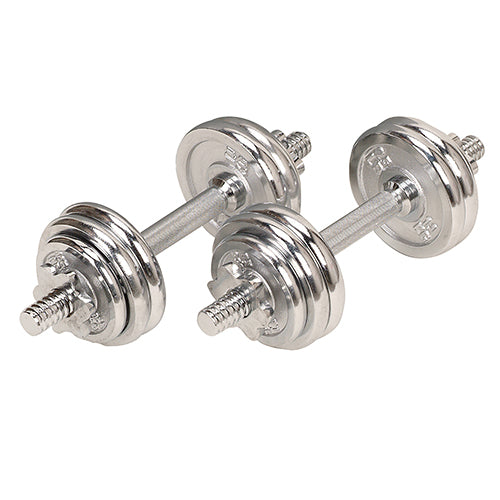 ADJUSTABLE STRENGTH TRAINING | Heavy-duty solid, steel cogs securely lock in the adjustable plates. The solid steel handlebar weighs 2.75 pounds. Cogs weigh in at 0.55 pounds