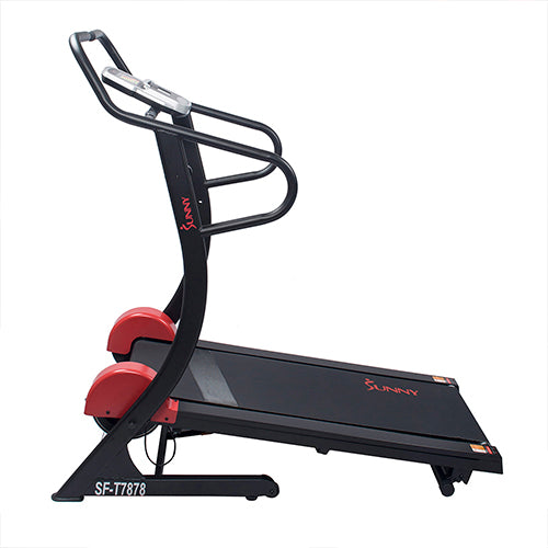 3-LEVELS OF MANUAL INCLINE | Personalize the level of intensity of your workout with 3 different manual incline positions. Walk, Jog, or Run with adjustable inclines to maximize your calories burned. 