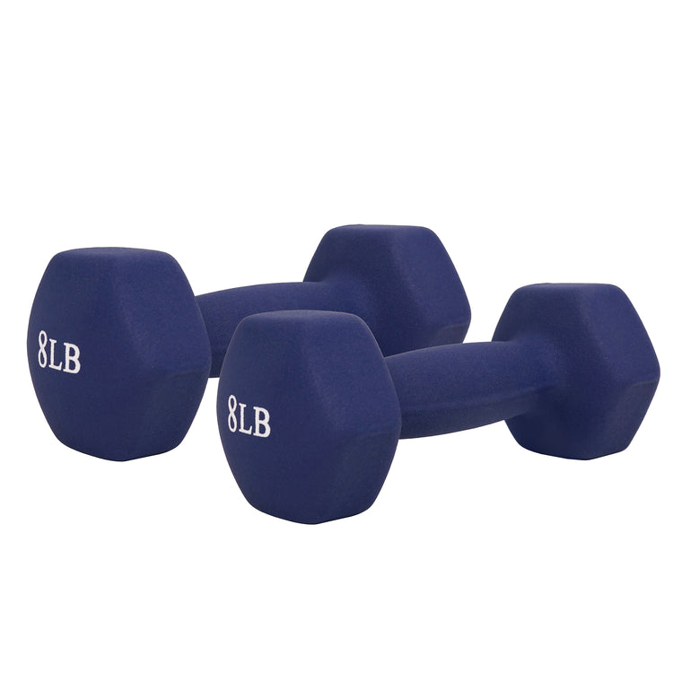 Neoprene Dumbbell – Pair - Sunny Health and Fitness