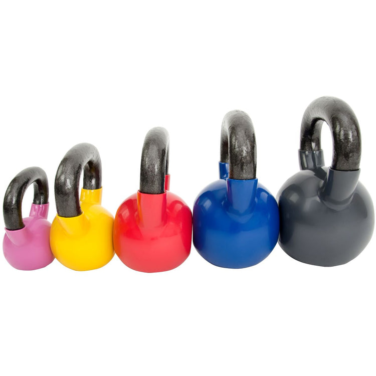 Vinyl Coated Kettle Bells 5 - 25 lbs