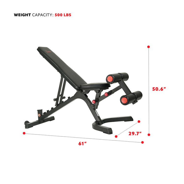 Power Zone Strength Adjustable Weight Bench 500 LBS