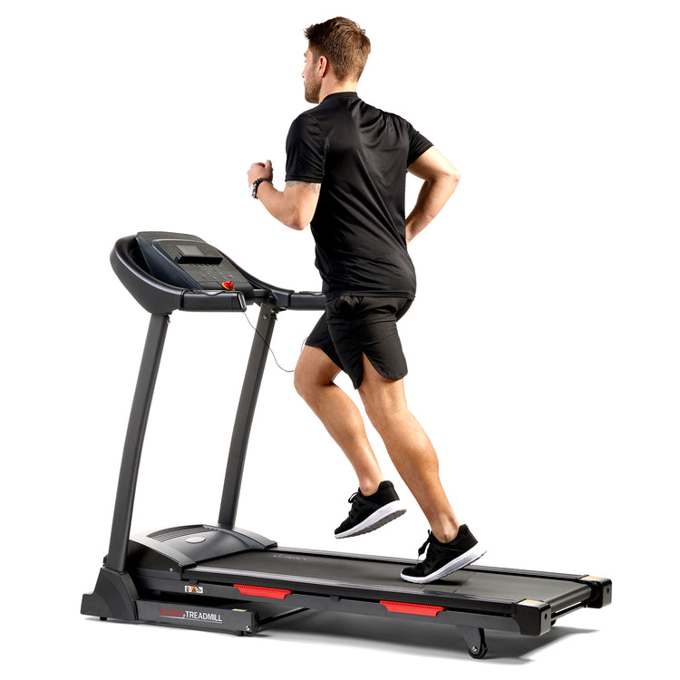 Premium Folding Auto-Incline Smart Treadmill with Exclusive SunnyFit® App Enhanced Bluetooth Connectivity