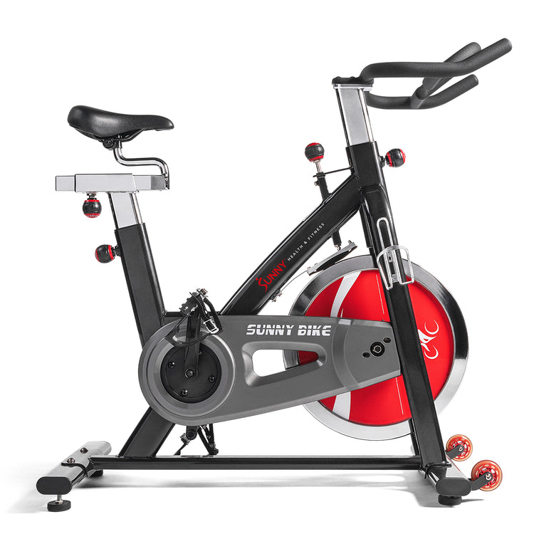 Belt Drive Indoor Cycling Bike with Heavy 49 LB Flywheel