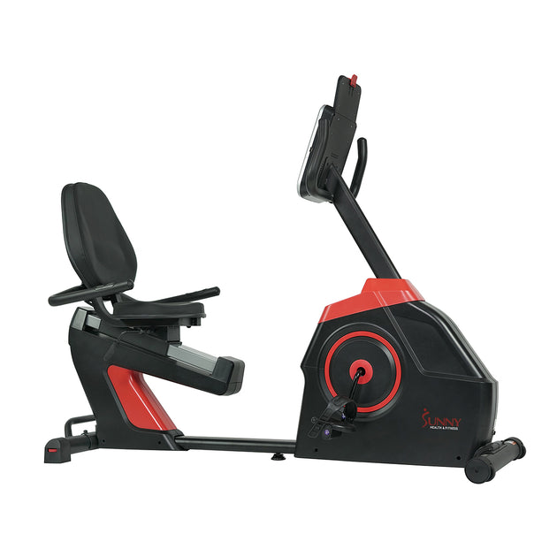 sunny health recumbent exercise bike