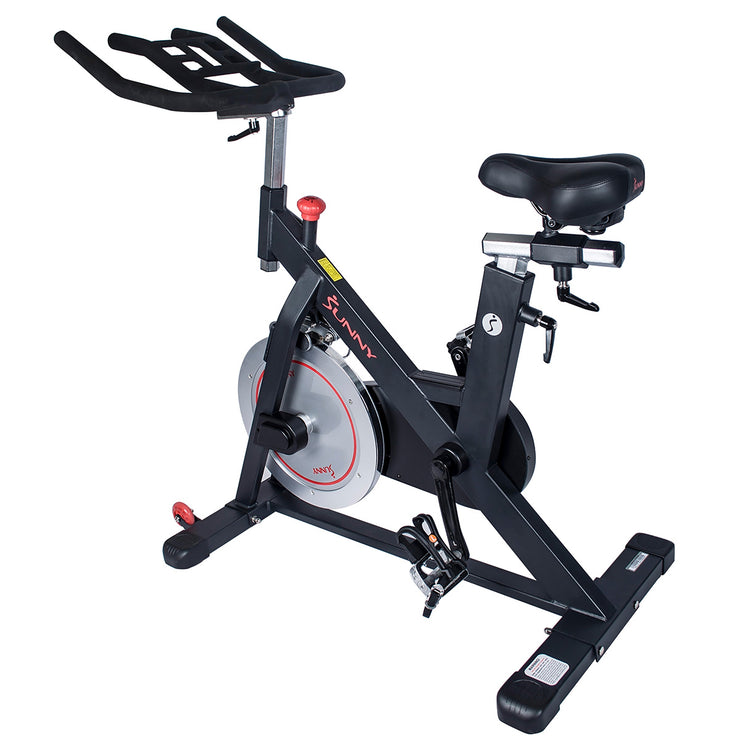 sunny health & fitness belt drive indoor cycling bike