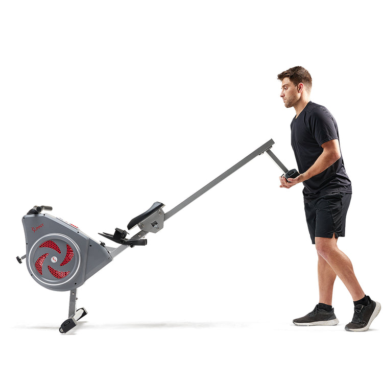 Dynamic Air Rowing Machine with Exclusive SunnyFit® App and Smart Bluetooth Connectivity