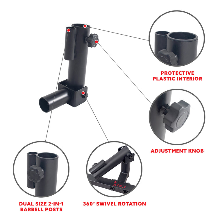 Landmine Attachment for Power Rack and Power Cage