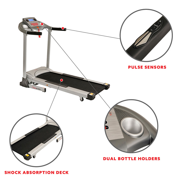 High Weight Limit Treadmill w/ Auto Incline, and Body Fat Function