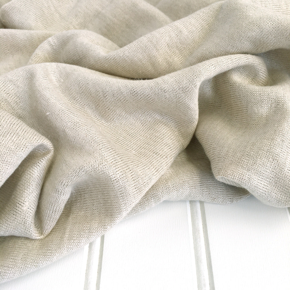 Organic Linen Jersey Knit 